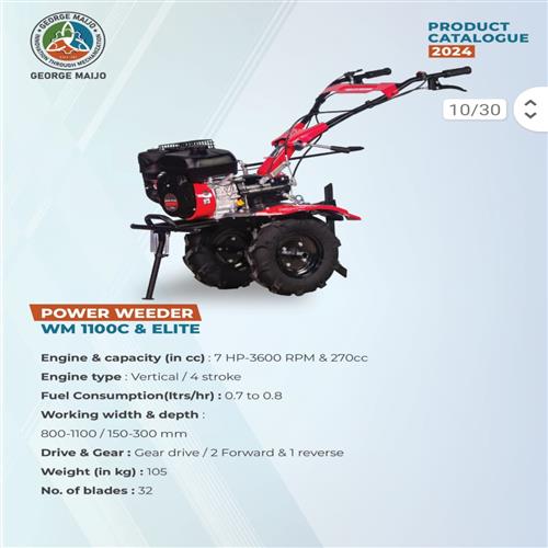POWER WEEDER WM 1100C & ELITE